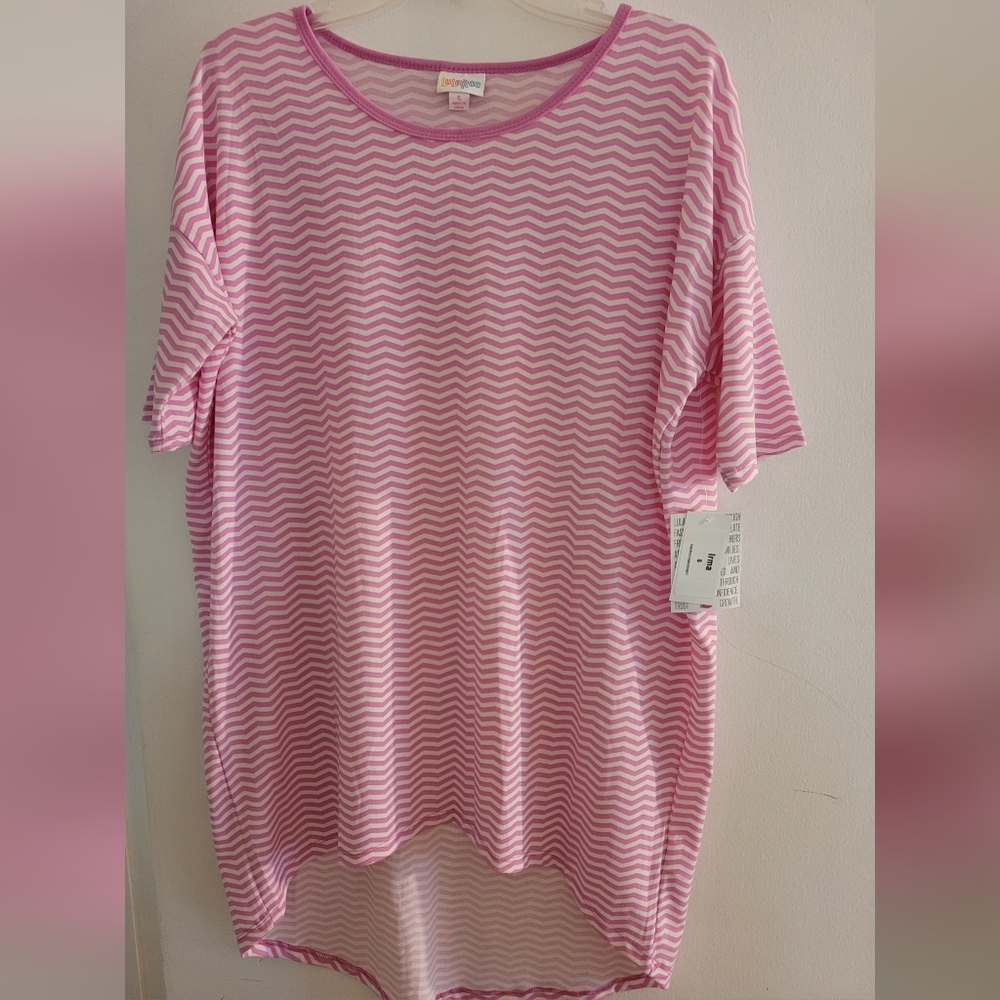LuLaRoe Chevron Print Irma NWT